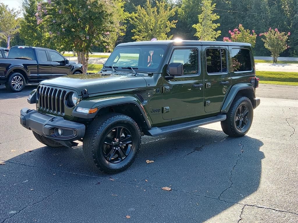 Used 2022 Jeep Wrangler Unlimited Sahara AWD/4WD image 8
