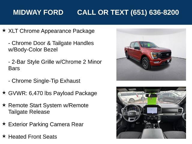 Certified 2023 Ford F150 XLT w/ Equipment Group 302A High AWD/4WD image 31