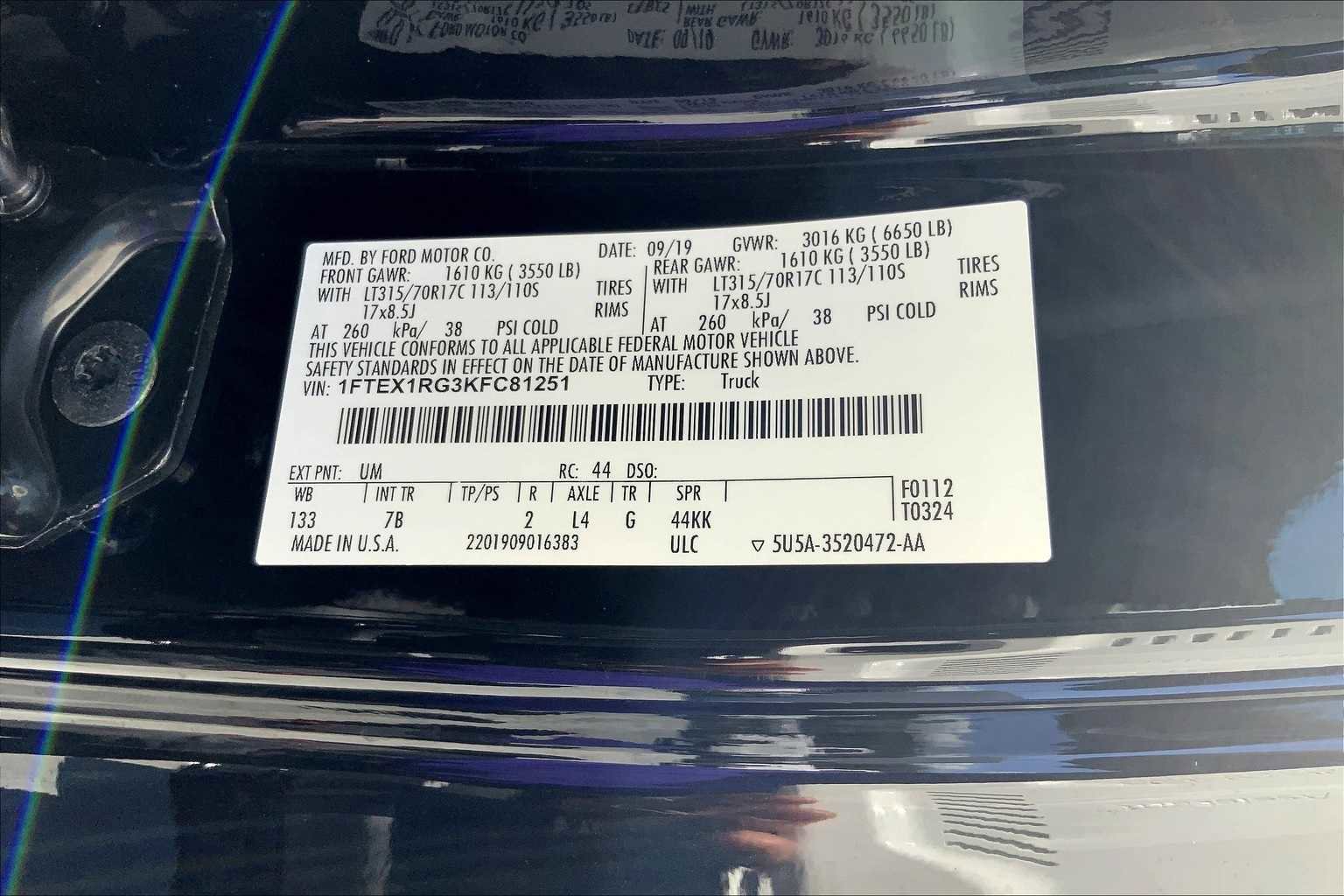 Certified 2019 Ford F150 Raptor image 20