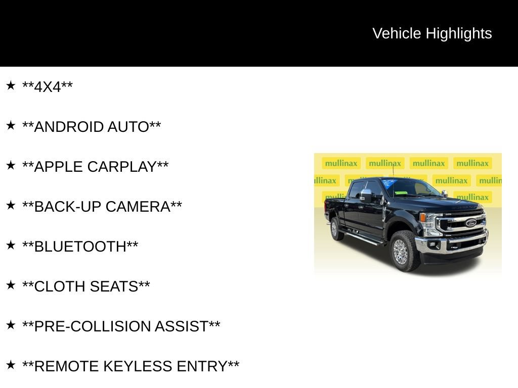 Certified 2022 Ford F250 XLT w/ XLT Premium Package AWD/4WD image 13