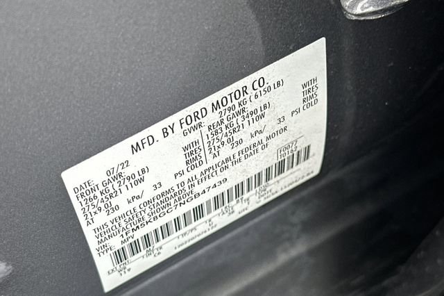 Certified 2022 Ford Explorer ST w/ Equipment Group 401A image 26