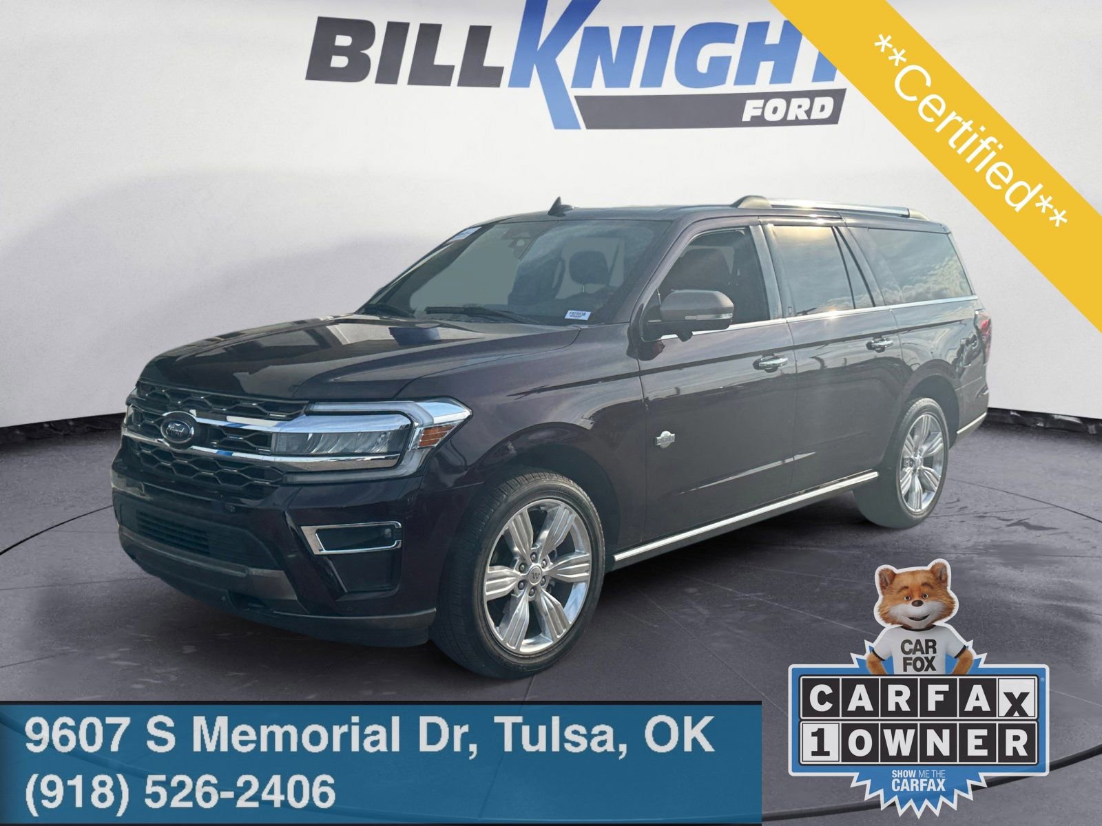Certified 2024 Ford Expedition Max King Ranch