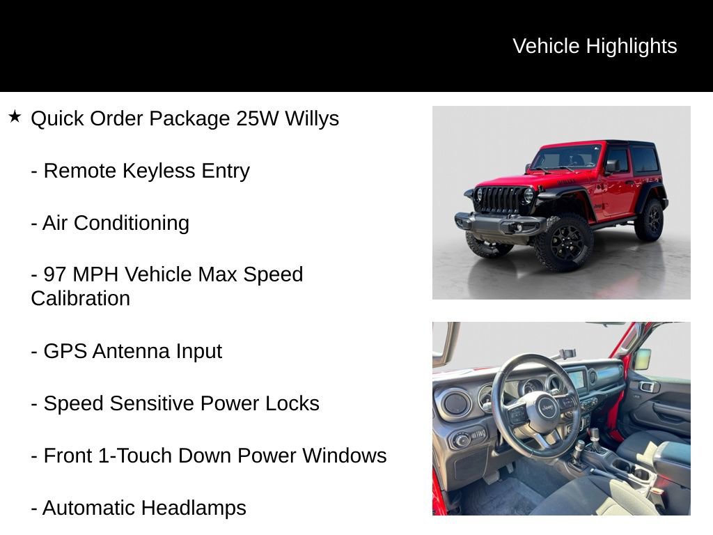 Used 2022 Jeep Wrangler Sport AWD/4WD image 11