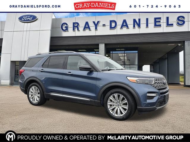 Certified 2020 Ford Explorer Limited w/ Class III Trailer Tow Package RWD image 1