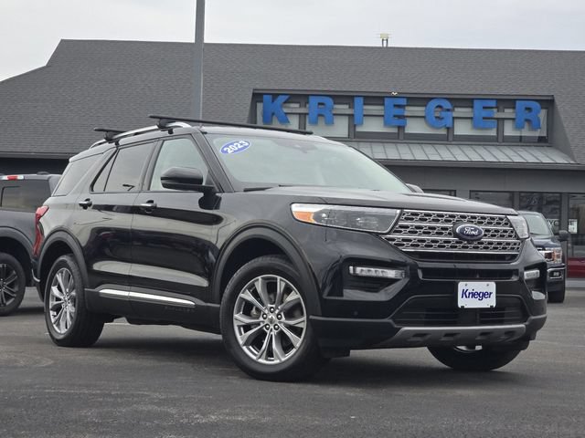 Certified 2023 Ford Explorer Limited w/ Limited Technology Package AWD/4WD image 3