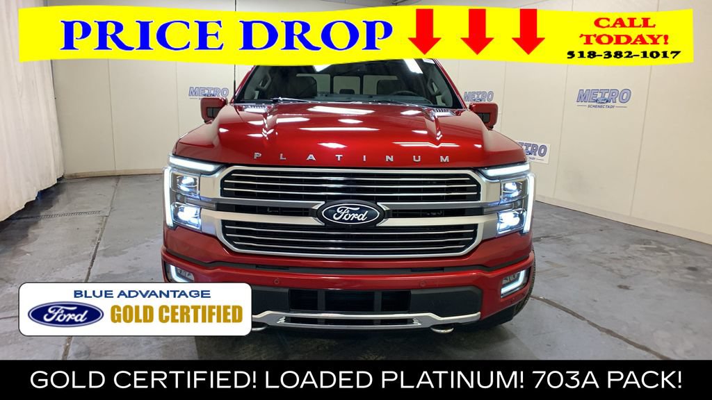 Certified 2024 Ford F150 Platinum w/ Equipment Group 703A Plus AWD/4WD image 8