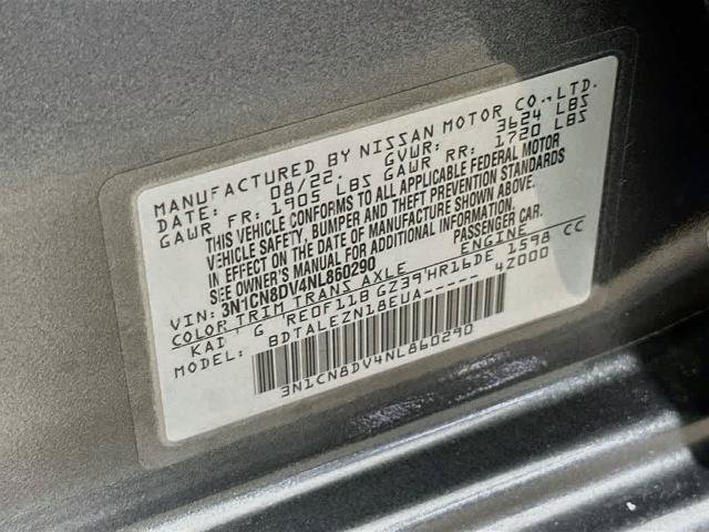 Used 2022 Nissan Versa S w/ Electronics Package FWD image 22