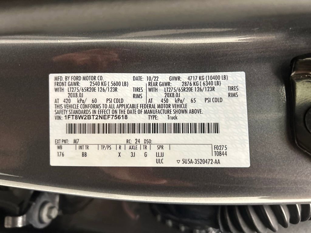 Certified 2022 Ford F250 Platinum image 49