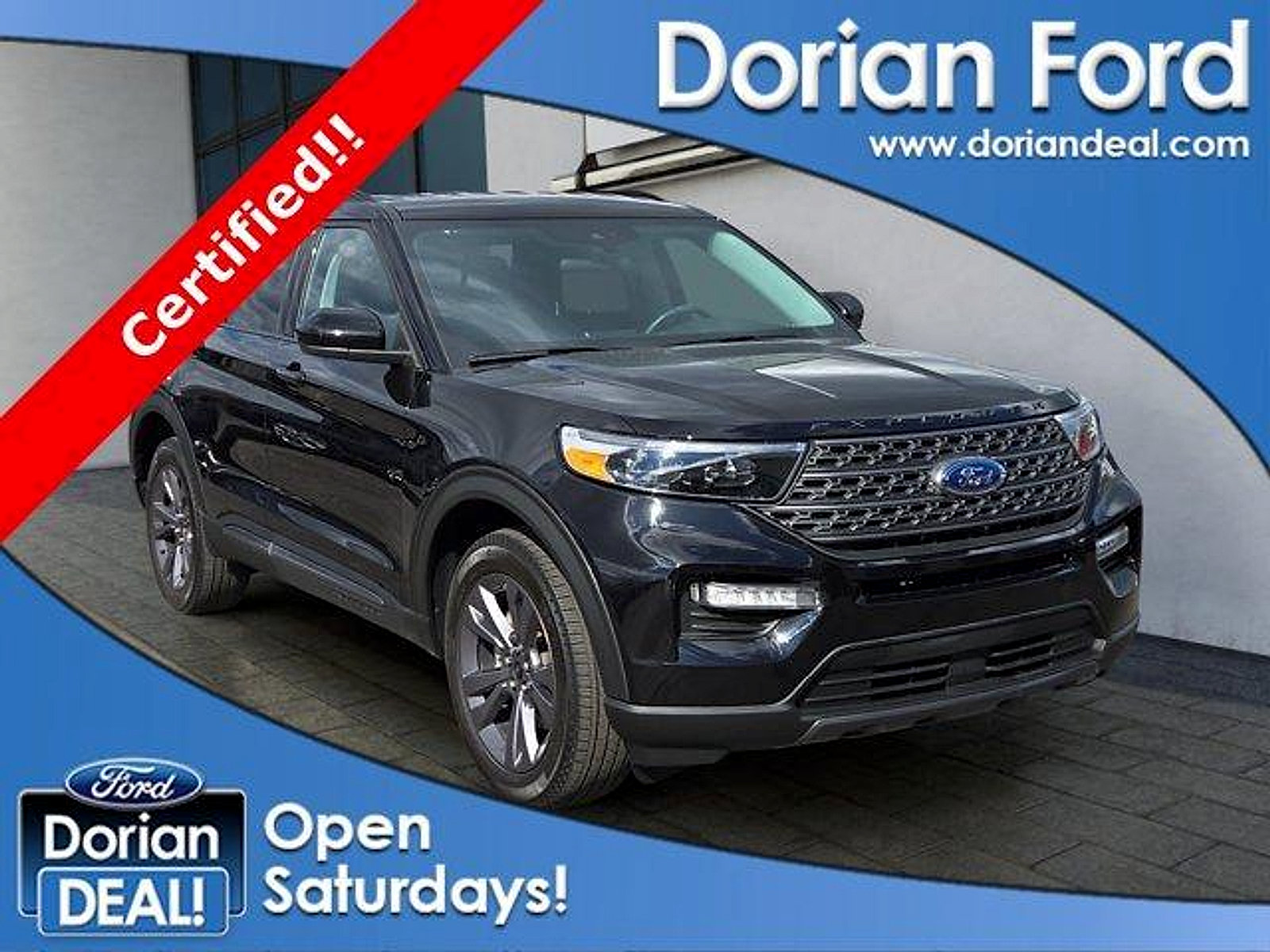 Certified 2024 Ford Explorer XLT w/ Equipment Group 202A