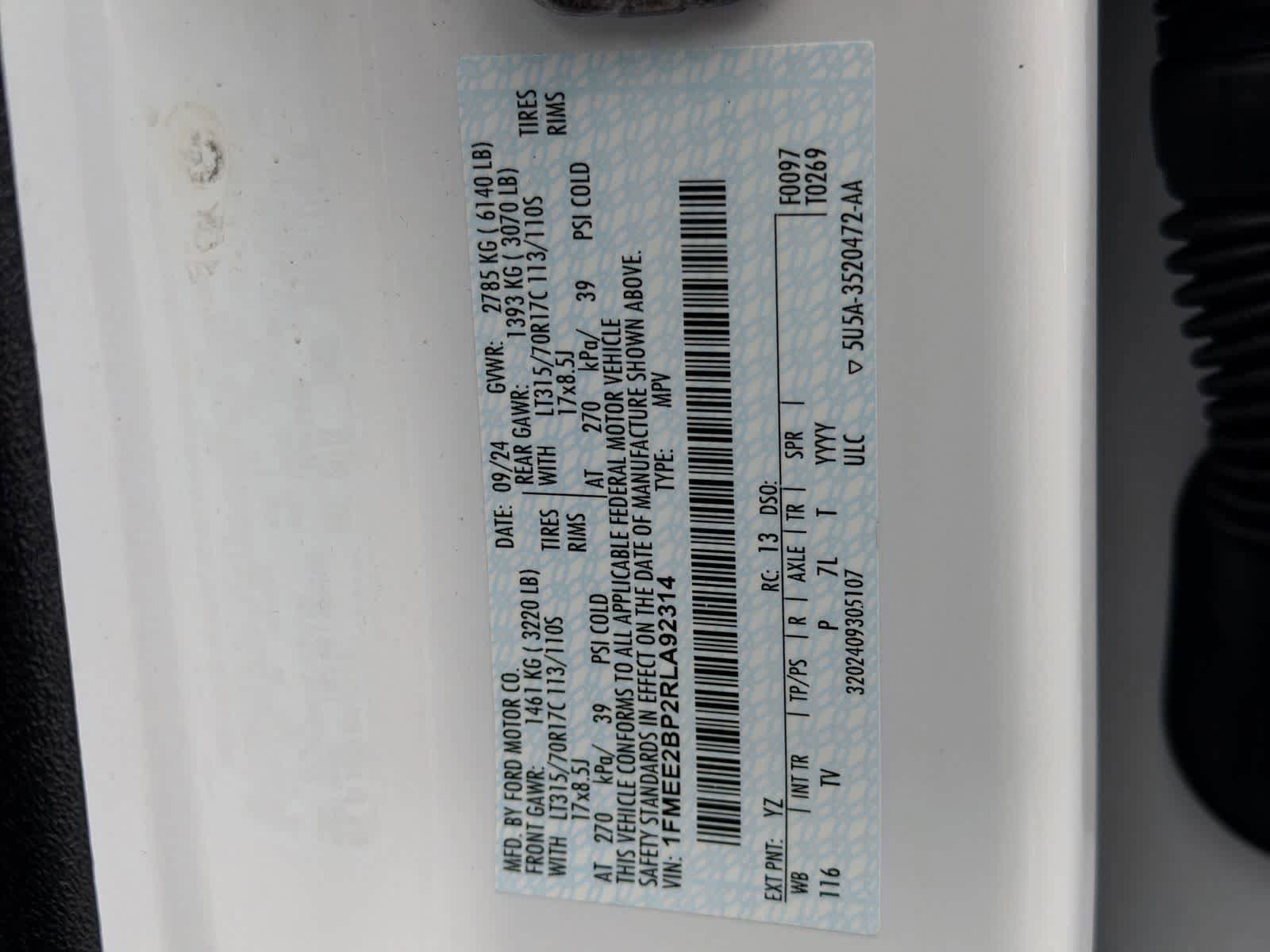 Certified 2024 Ford Bronco Wildtrak AWD/4WD image 38