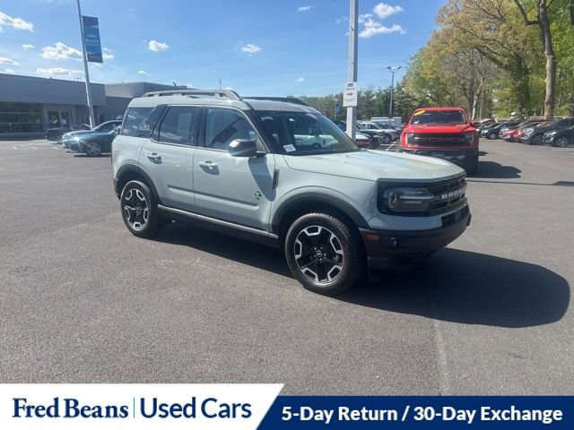 Certified 2023 Ford Bronco Sport Outer Banks w/ Tech Package