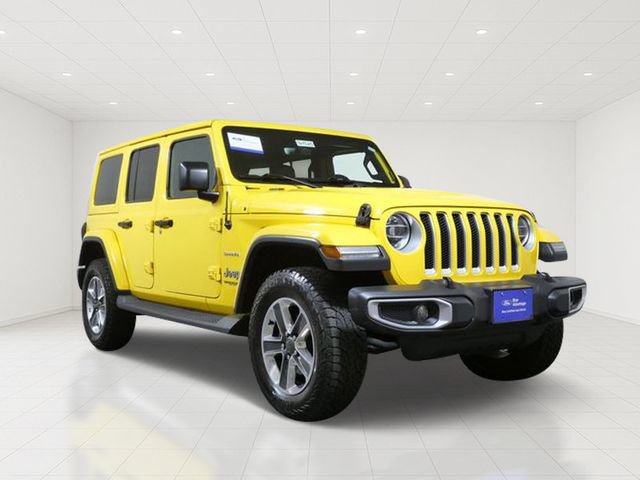 Used 2019 Jeep Wrangler Unlimited Sahara w/ Uconnect 4C Nav & Sound Group AWD/4WD video 1