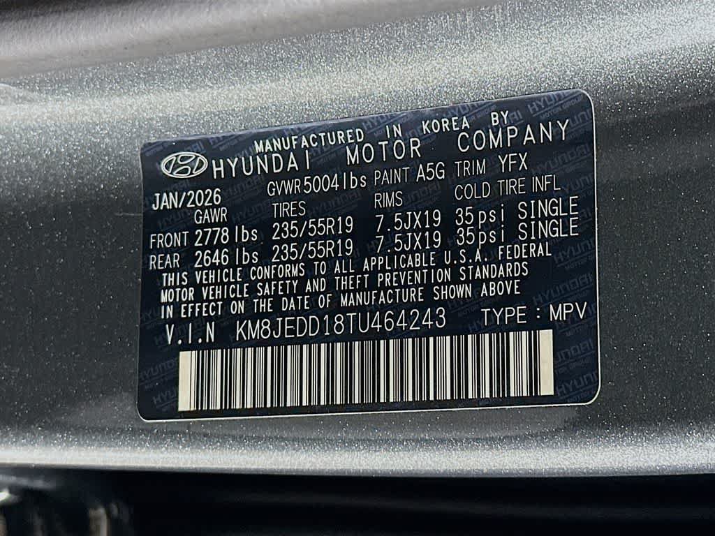 Used 2026 Hyundai Tucson Limited AWD/4WD image 23