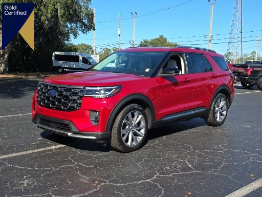 Certified 2025 Ford Explorer Platinum w/ Ultimate Package image 1