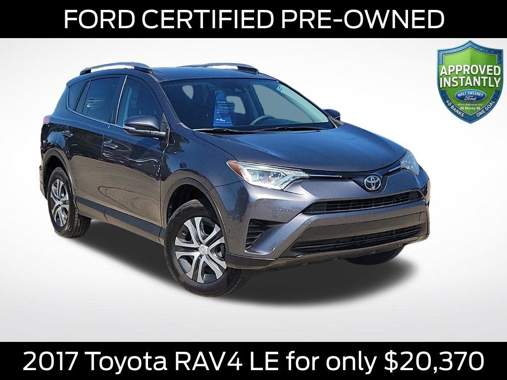 Used 2017 Toyota RAV4 LE w/ All Weather Liner Package