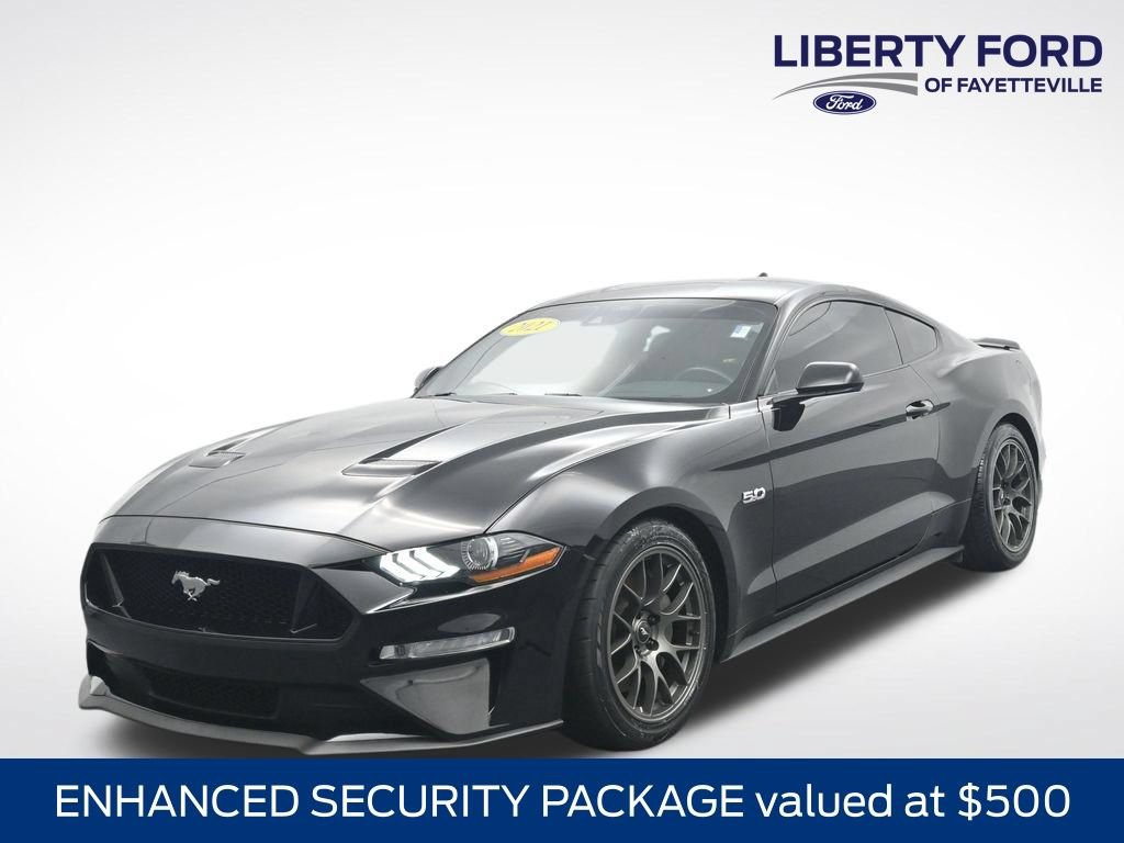 Certified 2021 Ford Mustang GT w/ Enhanced Security Package RWD image 1