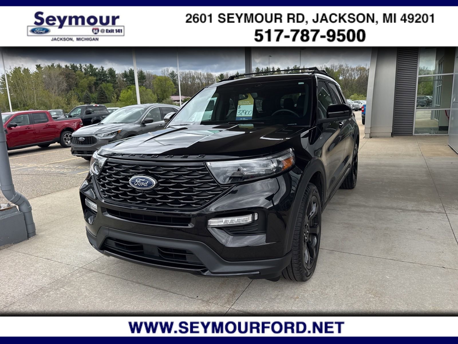 Certified 2024 Ford Explorer ST-Line w/ Class IV Trailer Tow Package