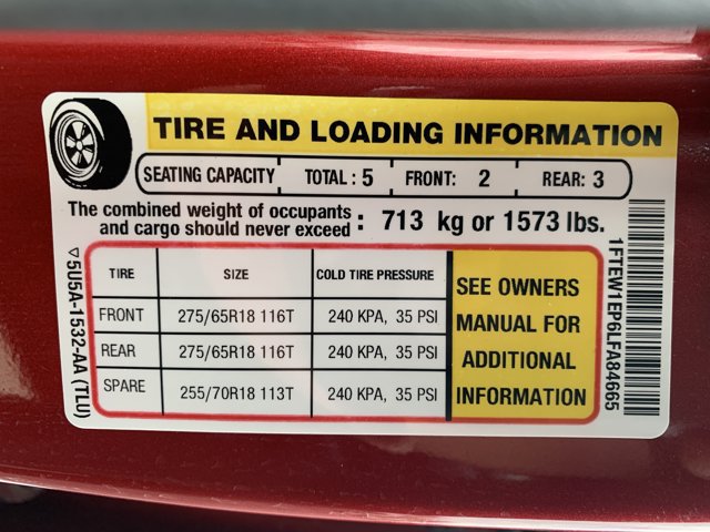 Certified 2020 Ford F150 XLT w/ Equipment Group 302A Luxury AWD/4WD image 18