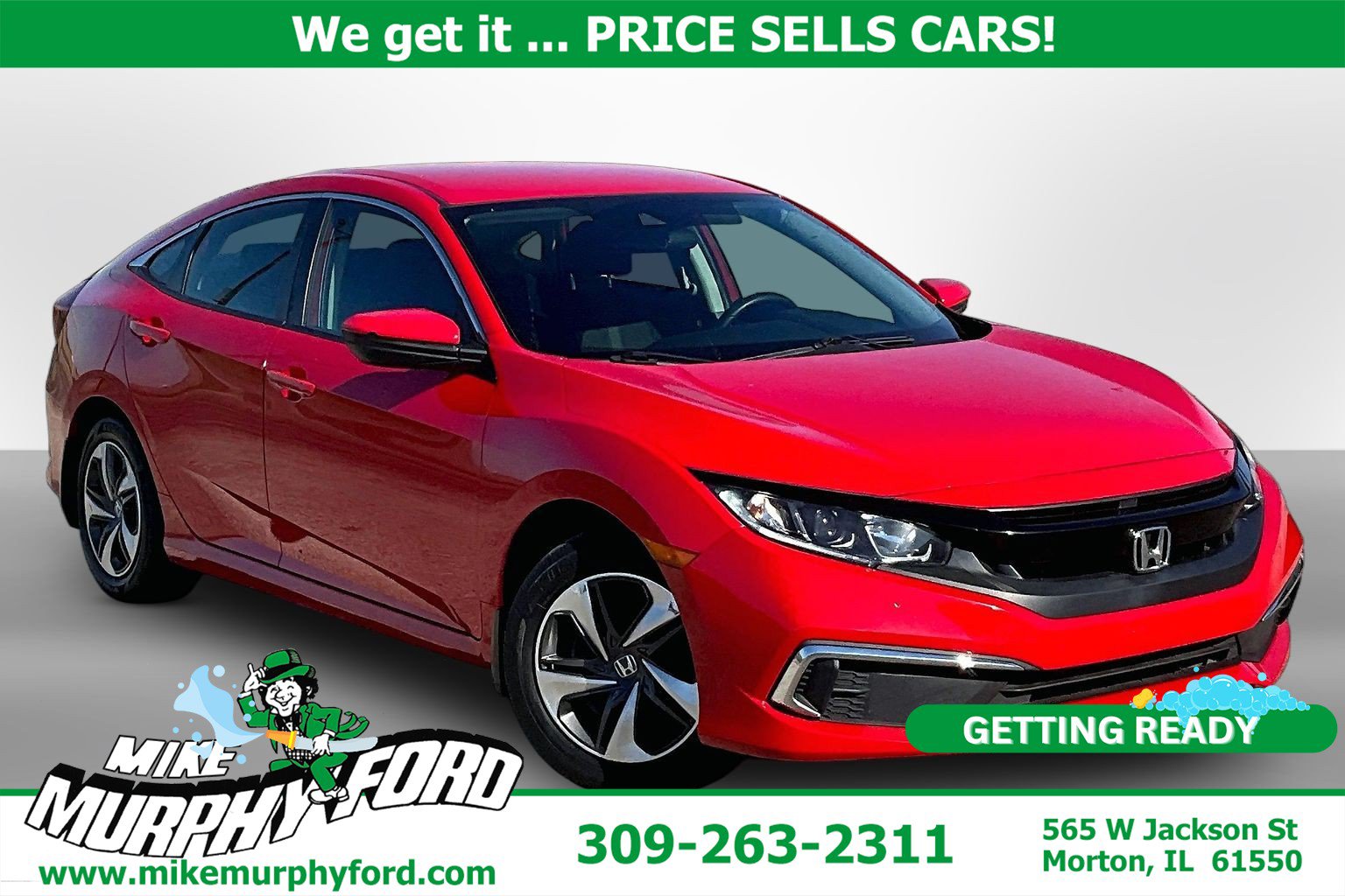 Used 2020 Honda Civic LX image 1