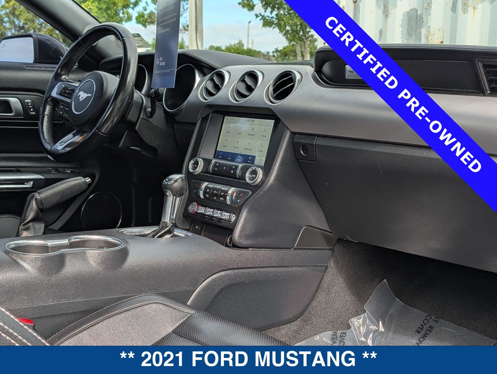 Certified 2021 Ford Mustang Premium w/ Black Accent Package RWD image 15