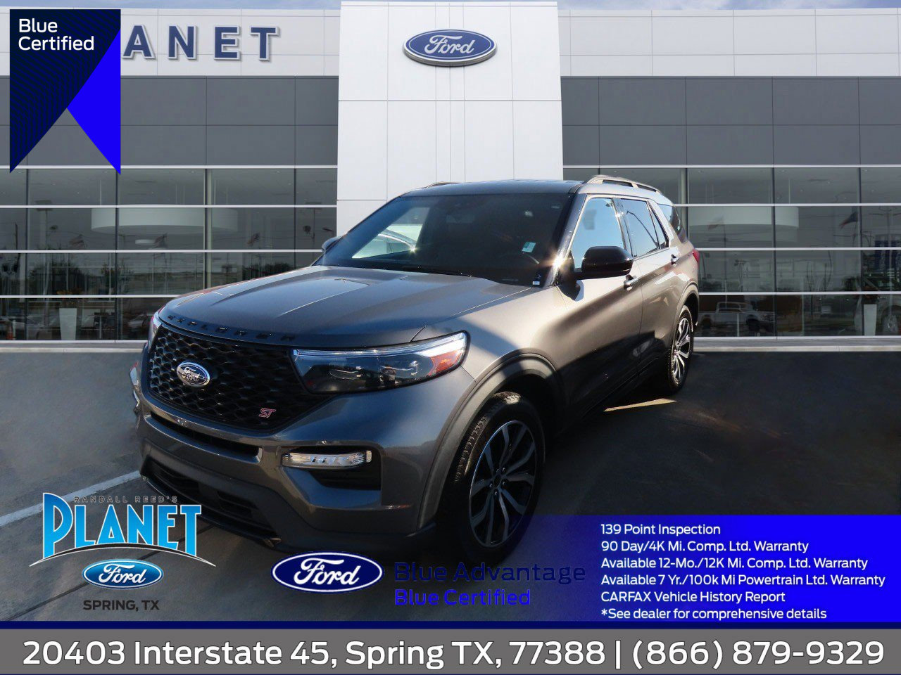 Certified 2023 Ford Explorer ST