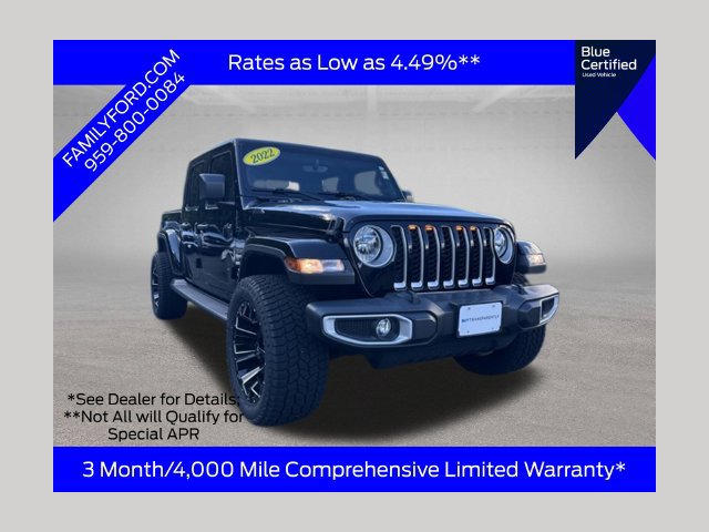 Used 2022 Jeep Gladiator Overland w/ Popular Equipment Package AWD/4WD 360° Tour
