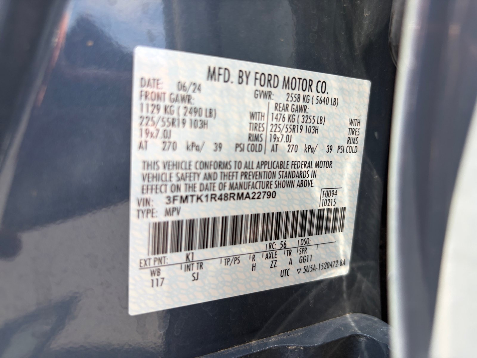 Certified 2024 Ford Mustang Mach-E Select w/ Comfort Package Lite RWD image 31