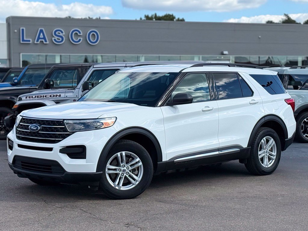 Certified 2024 Ford Explorer XLT w/ Class IV Trailer Tow Package AWD/4WD 360° Tour