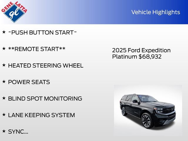 Certified 2025 Ford Expedition Platinum w/ Driver's Package AWD/4WD image 35
