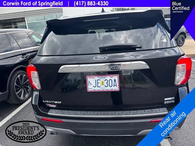 Certified 2020 Ford Explorer Limited AWD/4WD image 8