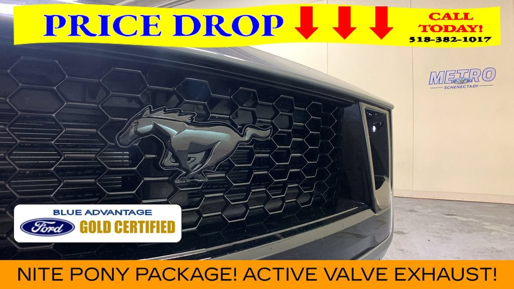 Certified 2025 Ford Mustang GT Premium w/ Mustang Nite Pony Package RWD image 38