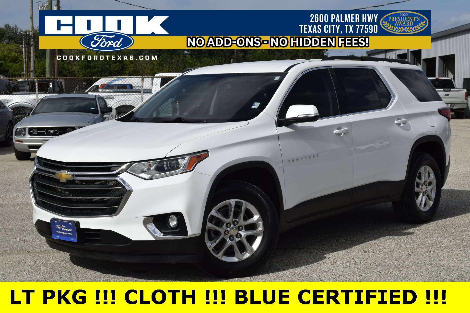 Used 2021 Chevrolet Traverse LT