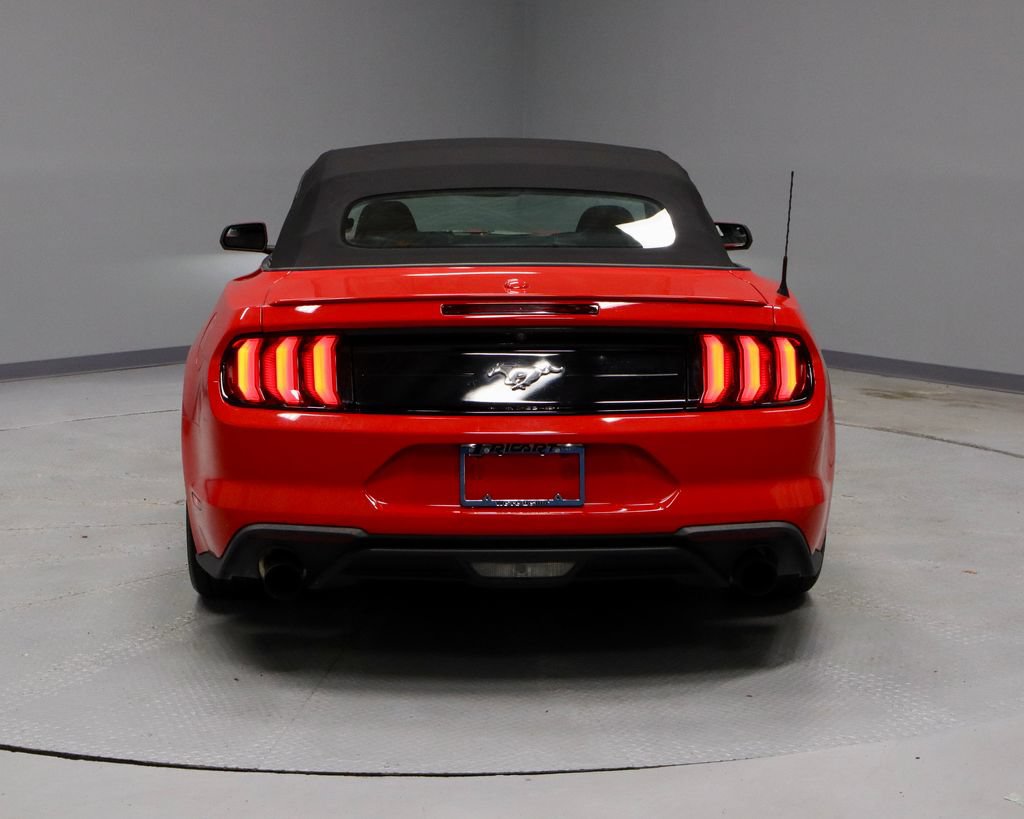 Certified 2020 Ford Mustang Convertible w/ Wheel & Stripe Package RWD image 9