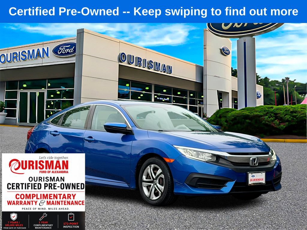 Used 2018 Honda Civic LX image 1