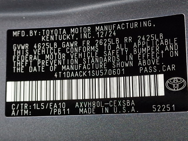 Used 2025 Toyota Camry SE w/ Convenience Package FWD image 27
