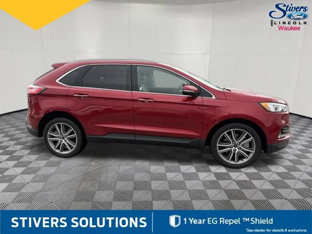 Certified 2021 Ford Edge Titanium w/ Class II Trailer Tow Package AWD/4WD image 5