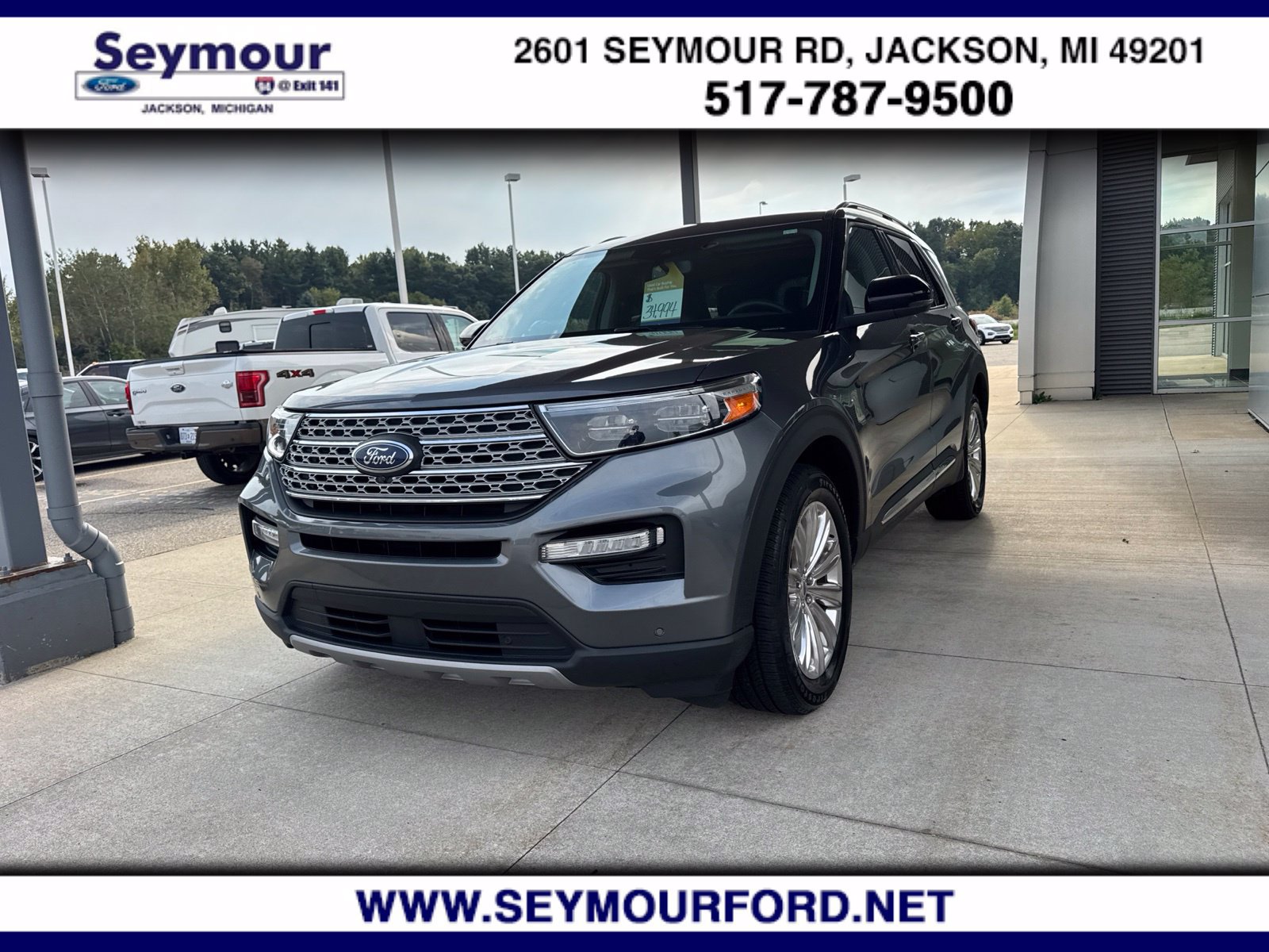 Certified 2024 Ford Explorer Limited w/ Limited Technology Package AWD/4WD image 1
