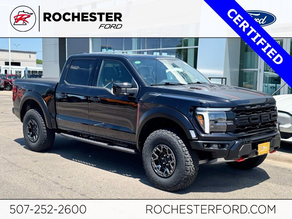Certified 2025 Ford F150 Raptor w/ Equipment Group 803A Raptor R