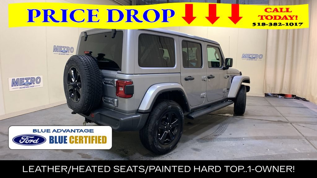 Used 2021 Jeep Wrangler Unlimited Sahara AWD/4WD image 3