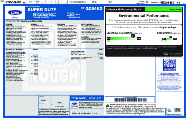 Certified 2022 Ford F350 Lariat w/ Lariat Value Package AWD/4WD image 16