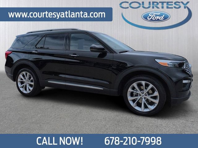 Certified 2023 Ford Explorer Platinum w/ Technology Package AWD/4WD image 1