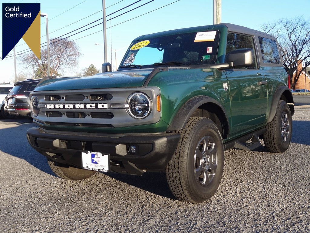 Certified 2022 Ford Bronco Big Bend