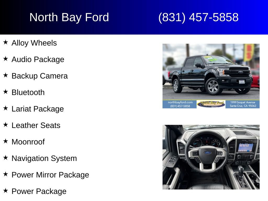 Certified 2019 Ford F150 Lariat AWD/4WD image 4