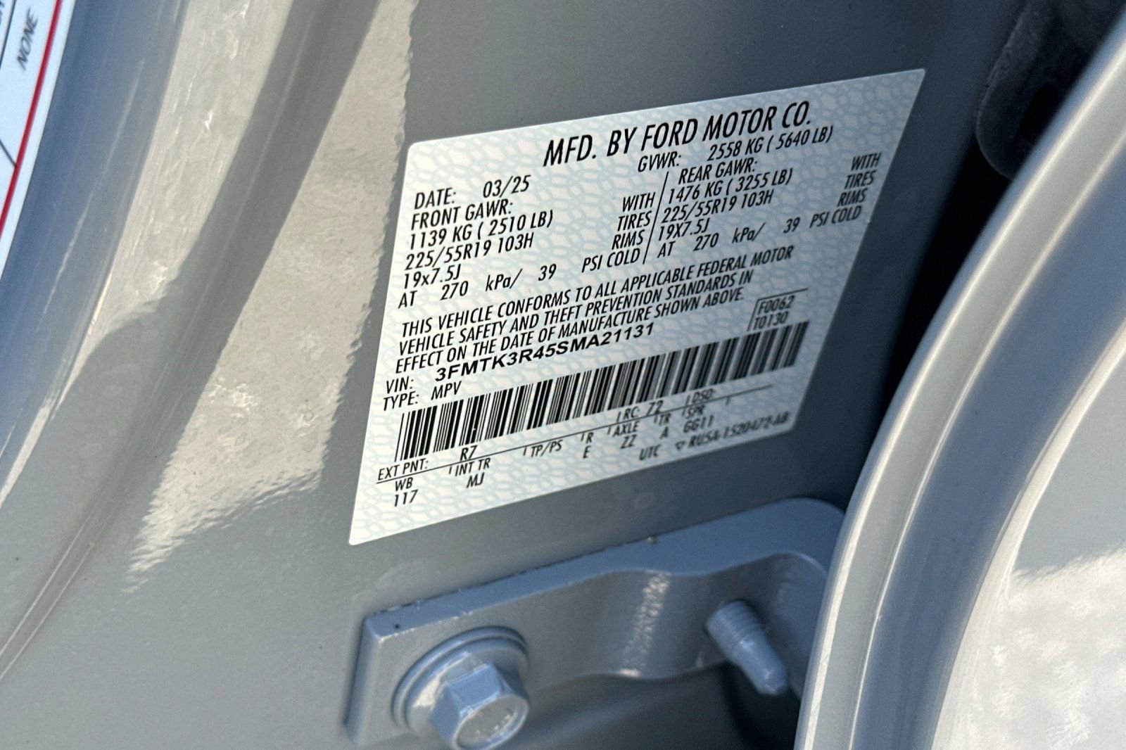 Certified 2025 Ford Mustang Mach-E Premium RWD image 55