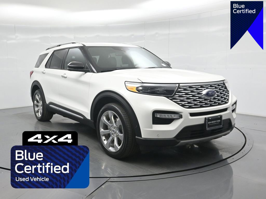 Certified 2020 Ford Explorer Platinum w/ Premium Technology Package