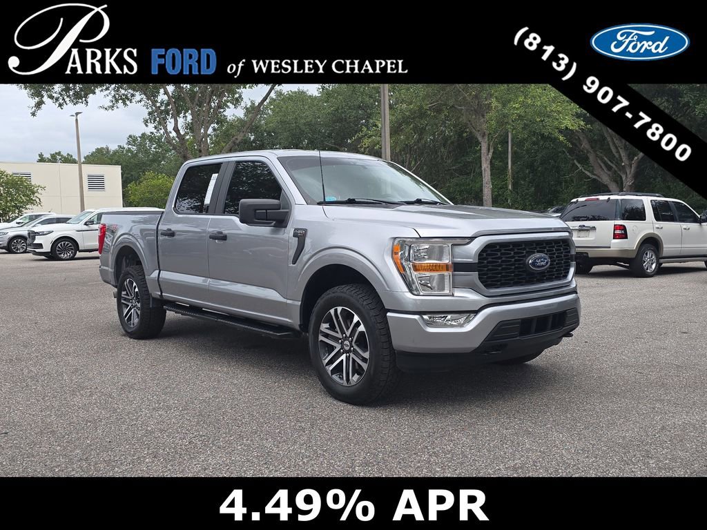 Certified 2022 Ford F150 XL w/ STX Appearance Package AWD/4WD image 1