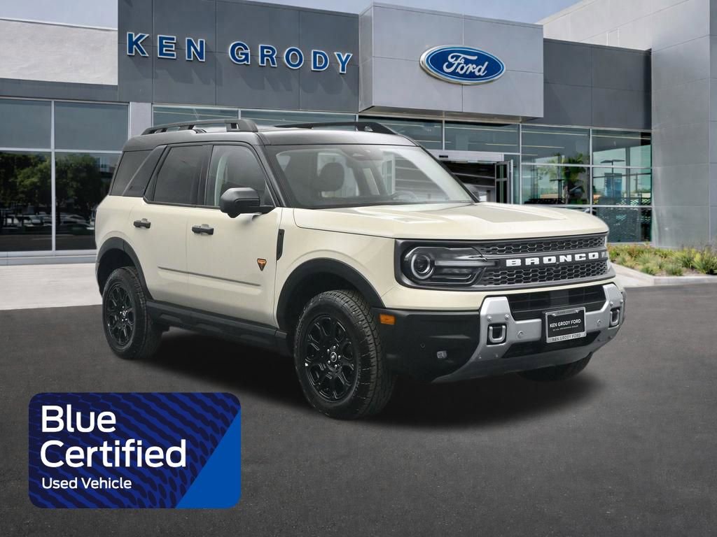 Certified 2025 Ford Bronco Sport Badlands
