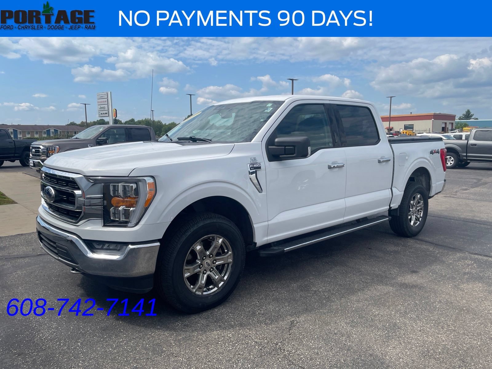 Certified 2021 Ford F150 XLT w/ Equipment Group 302A High AWD/4WD image 3