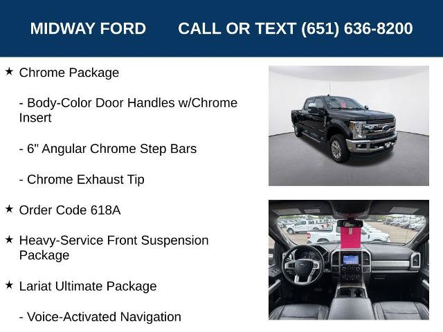 Certified 2019 Ford F350 Lariat w/ Lariat Ultimate Package AWD/4WD image 13