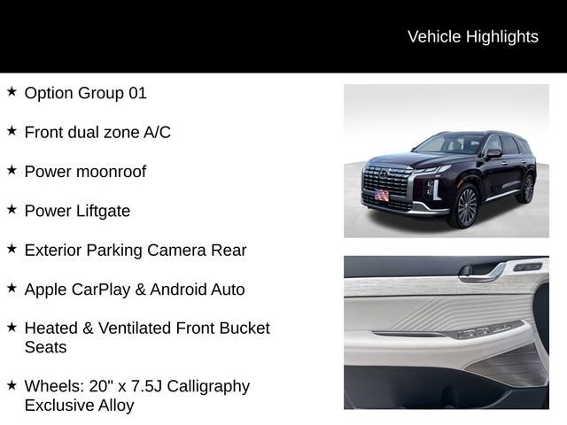 Used 2024 Hyundai Palisade Calligraphy image 9